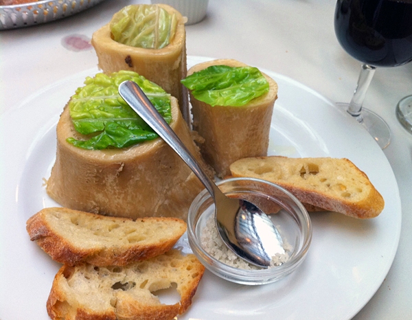 Veal Marrow Bones at L'Express, Montreal